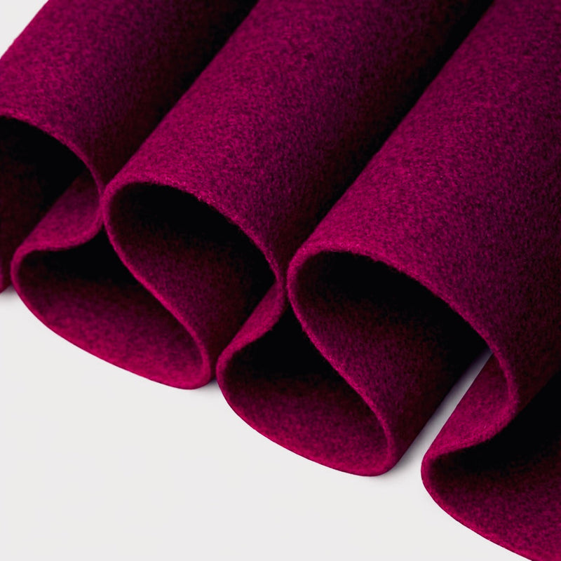 Acrylic Felt Fabric 1.6mm – Rose 72" Wide, 160 GSM | By the Yard