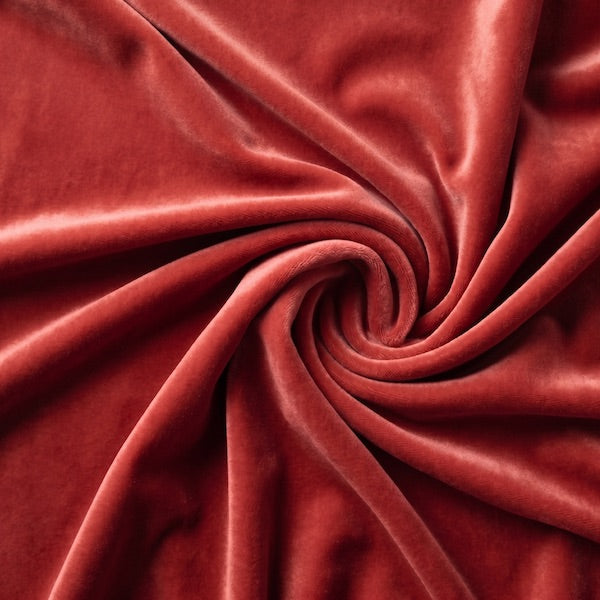 Heavy Stretch Velvet Spandex Fabric