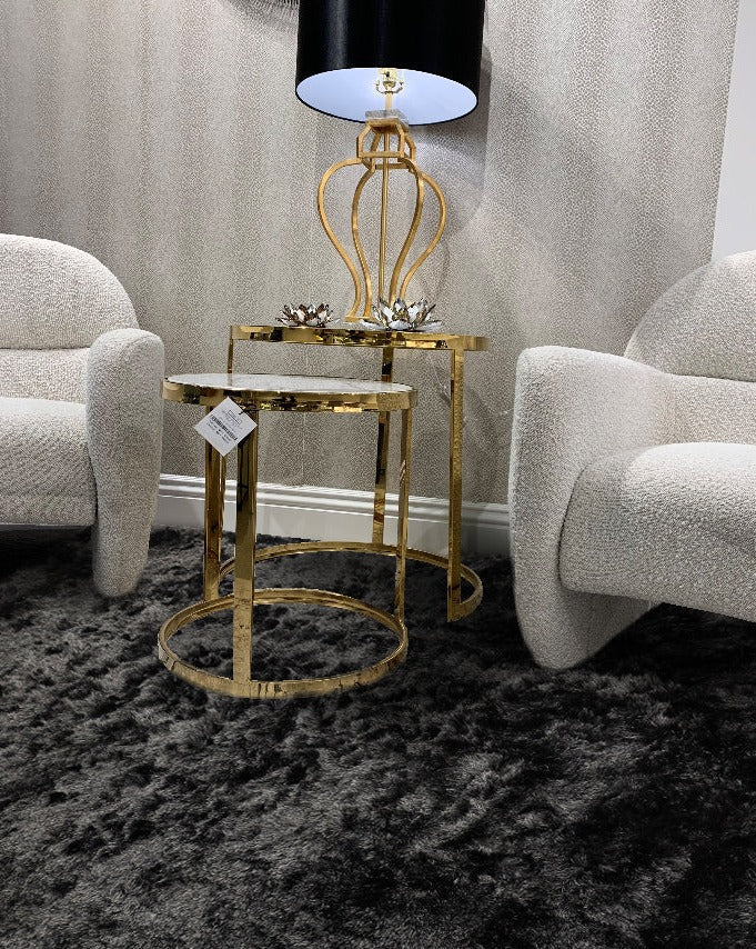 Brisa Shag Solid & Two Tone Salt & Pepper