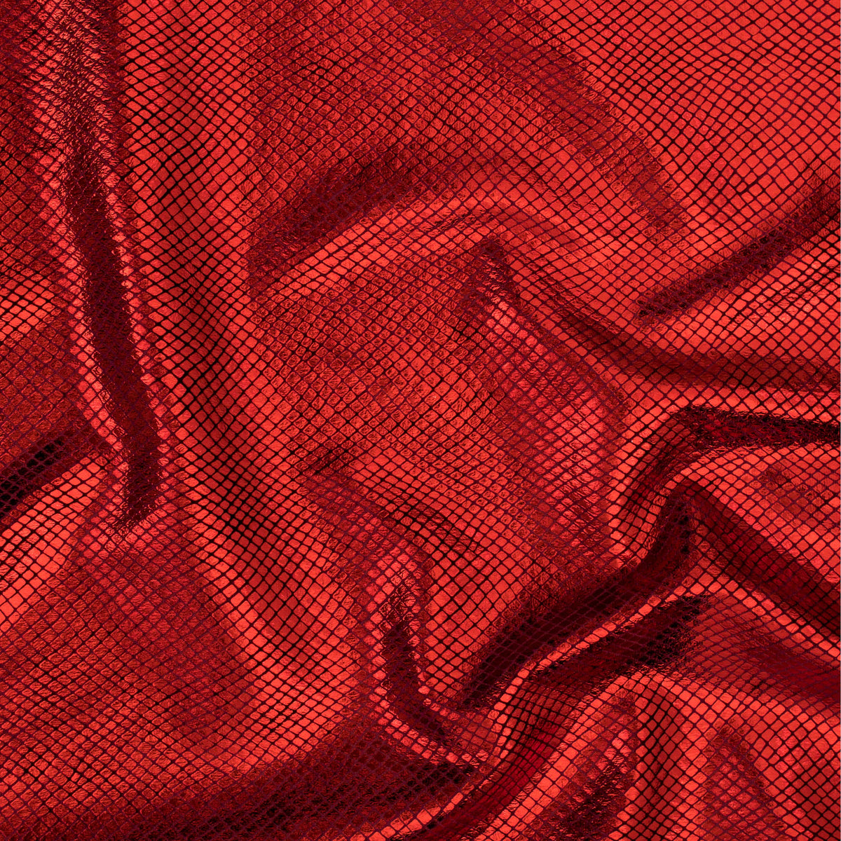 Shimmering Diamond Quilted Polyester Flex Fabric | Spandex Palace