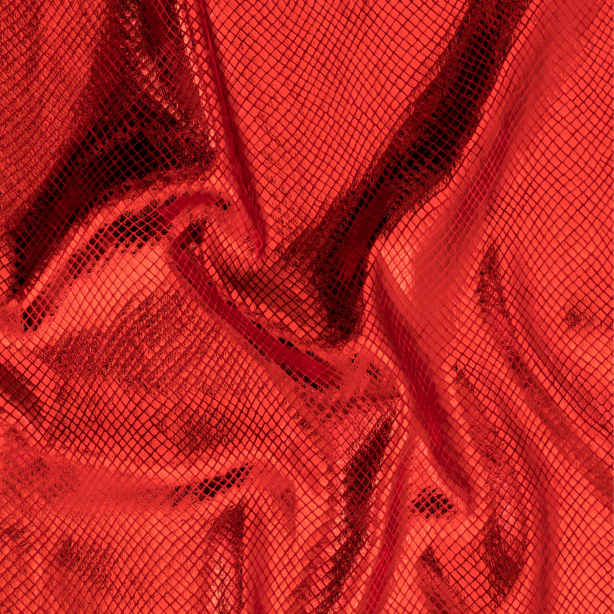 Shimmering Diamond Quilted Polyester Flex Fabric | Spandex Palace