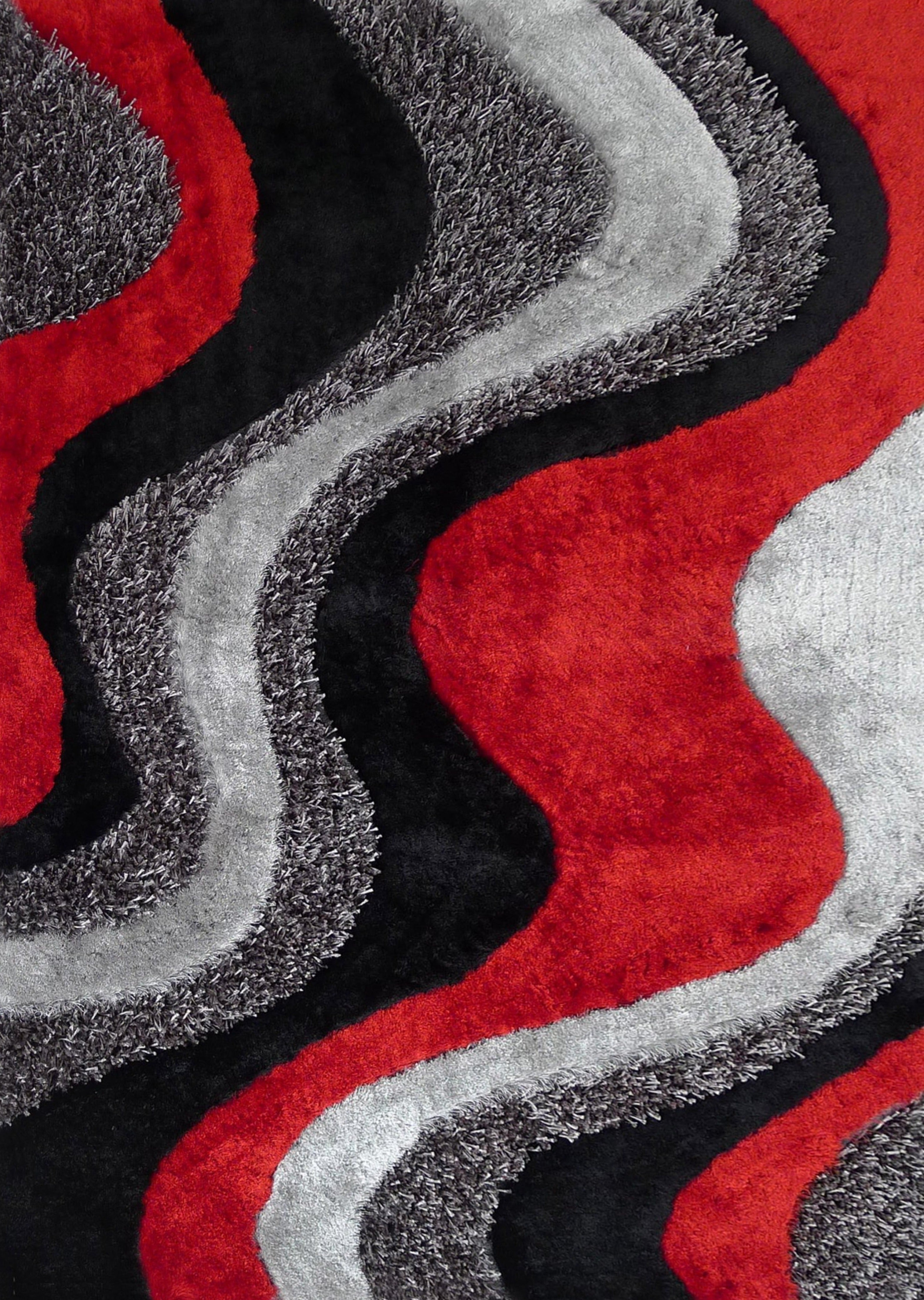 Luxury Shag Viscose Shiny Design Plush Area Rug/ Carpet - S.V.D DESIGN 29.