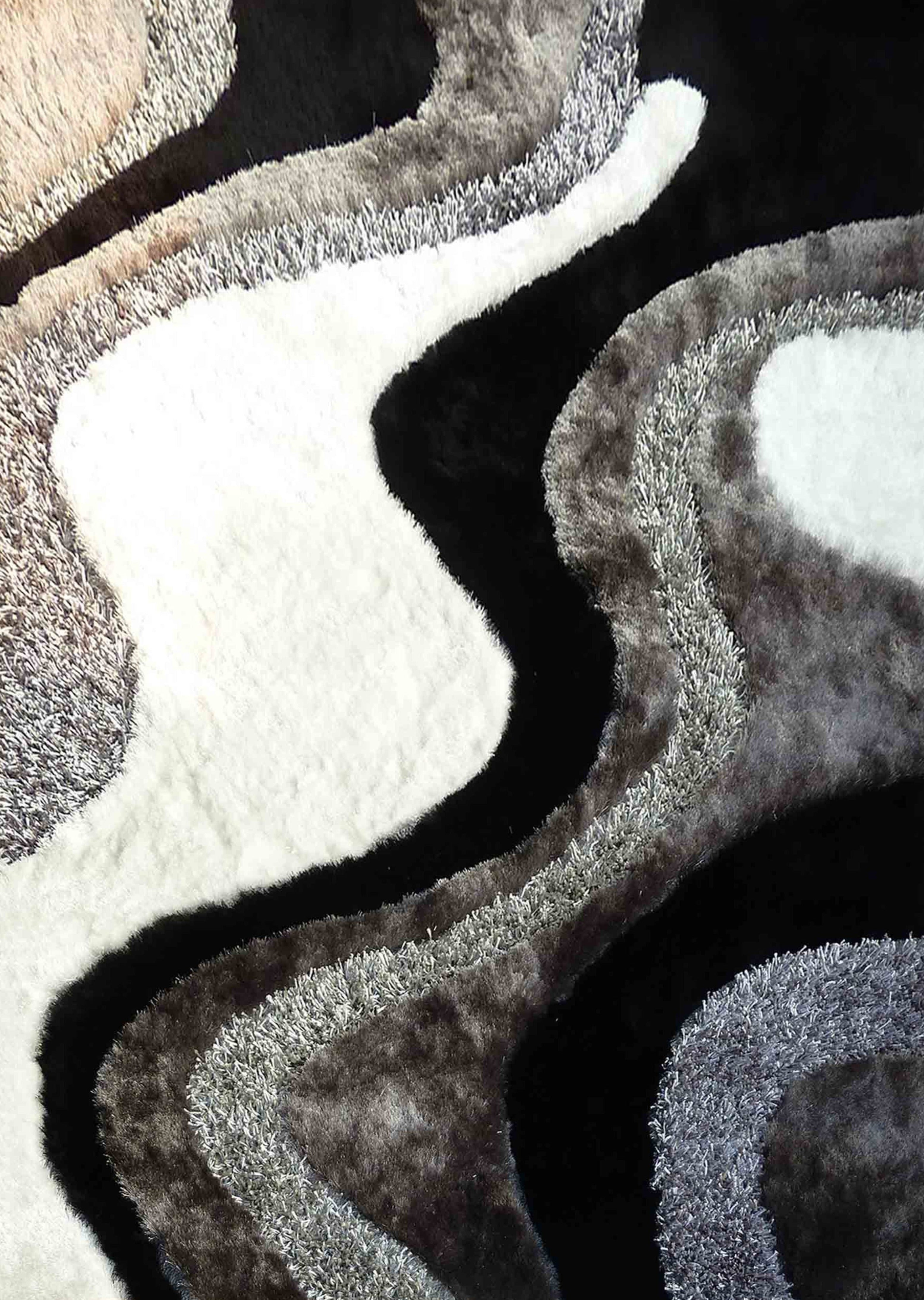 Luxury Shag Viscose Shiny Design Plush Area Rug/ Carpet - S.V.D DESIGN 29.