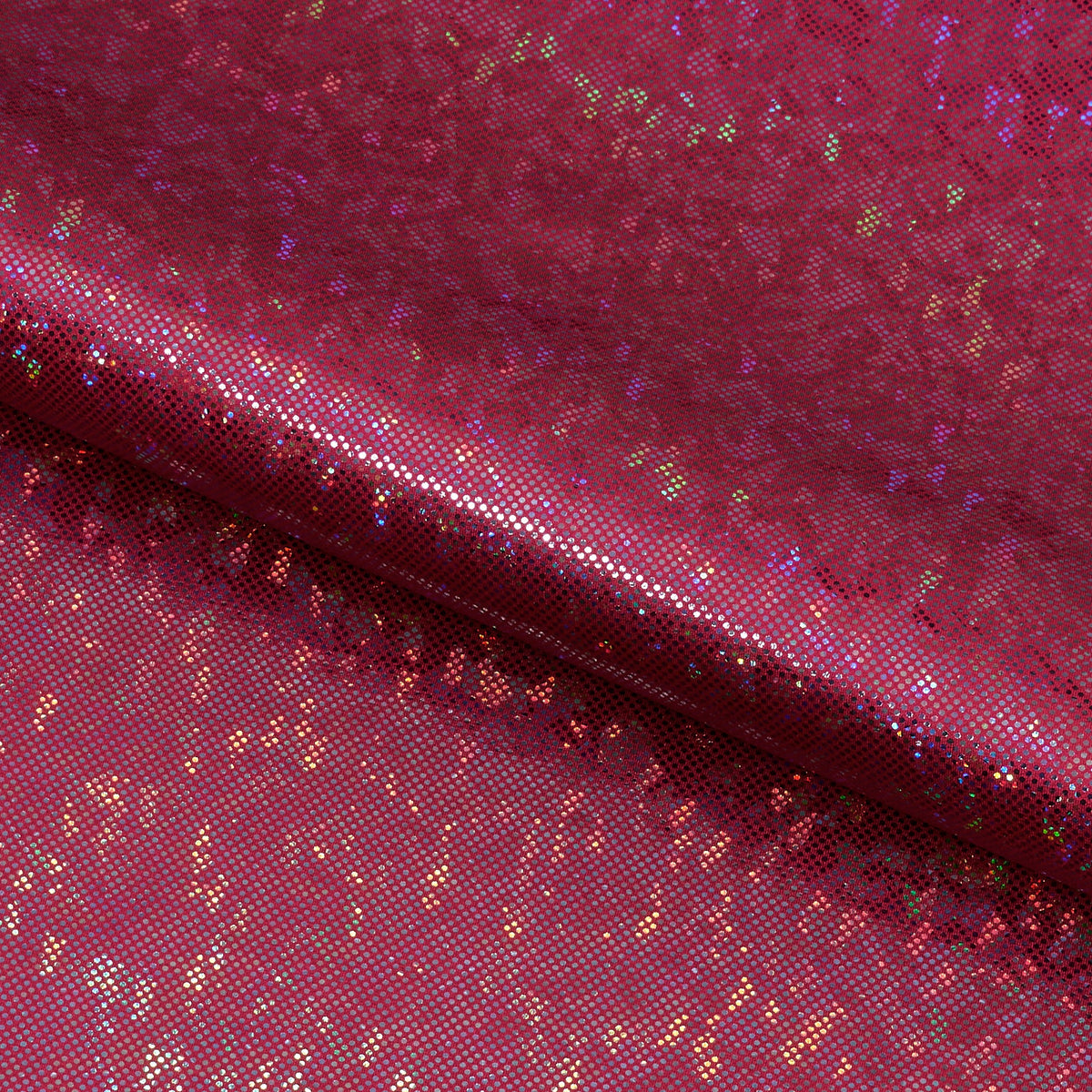 Shattered Glass Foiled Spandex Fabric | Blue Moon Fabrics