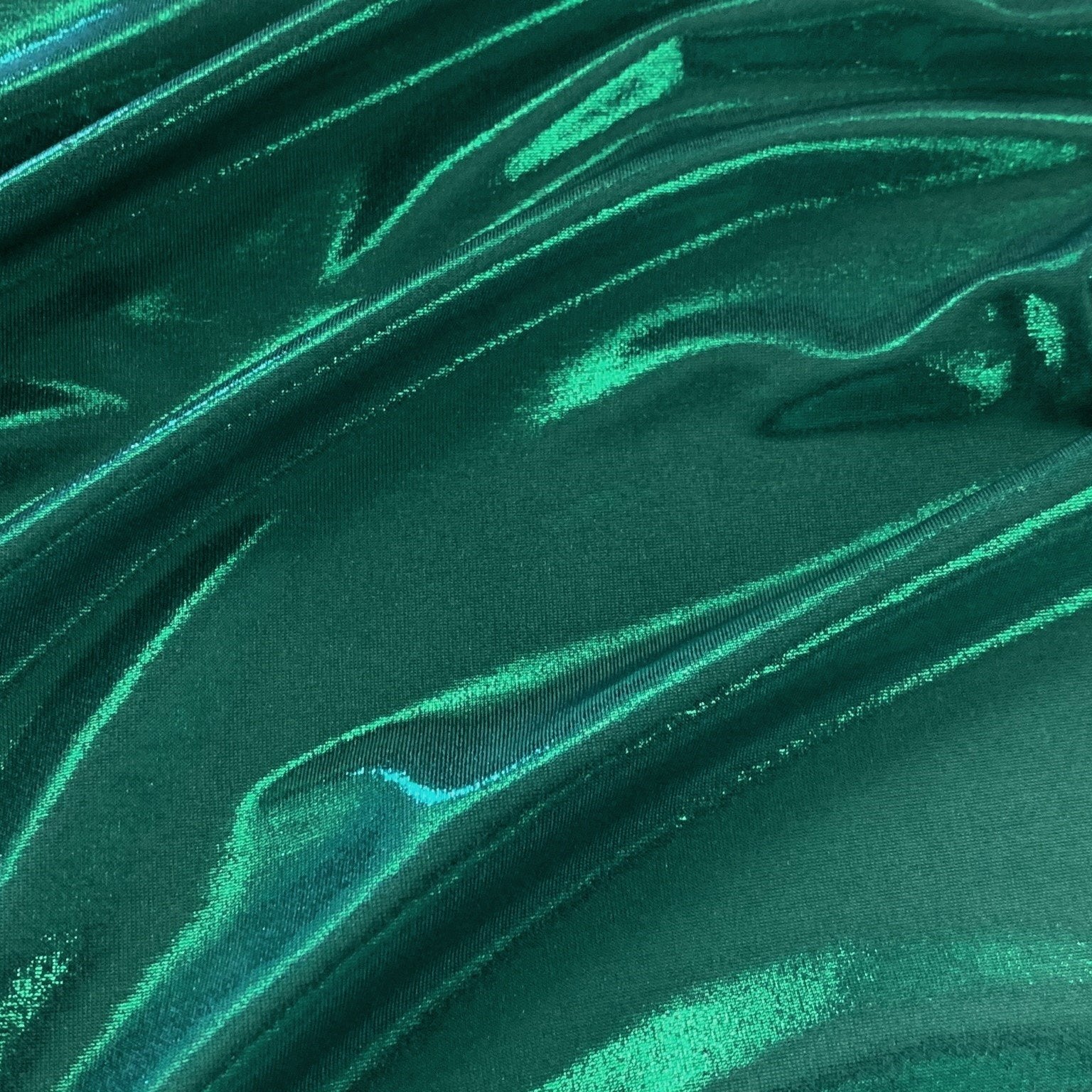 Sheen Foiled Spandex Fabric | Blue Moon Fabrics