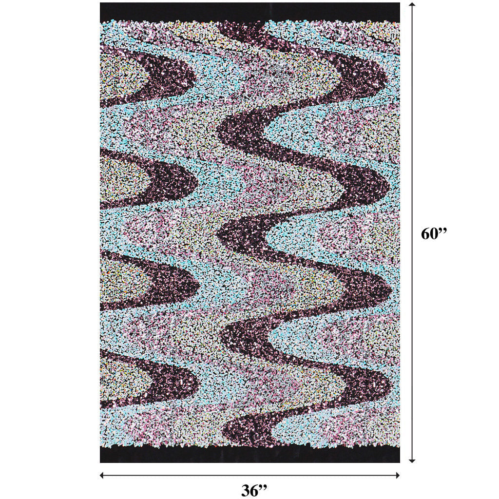 Swell Stretch Velvet Sequin Fabric | Blue Moon Fabrics