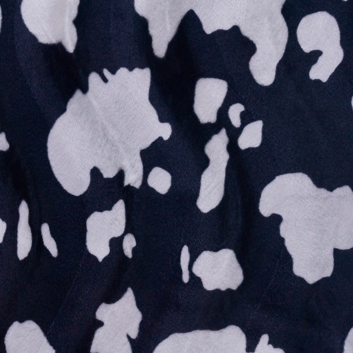 Cow Print Velboa Faux Fur