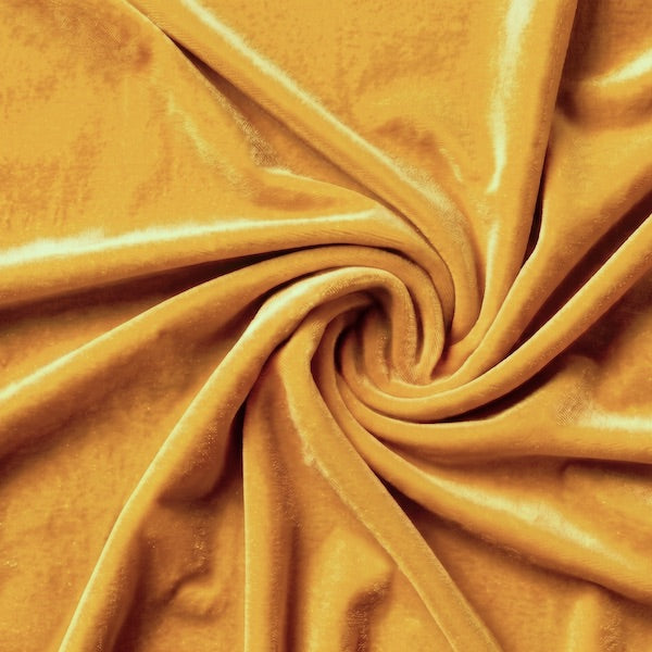Heavy Stretch Velvet Spandex Fabric