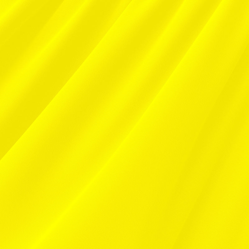 Nylon Spandex Matte Tricot Fabric 200 GSM Yellow | 4 Way Stretch