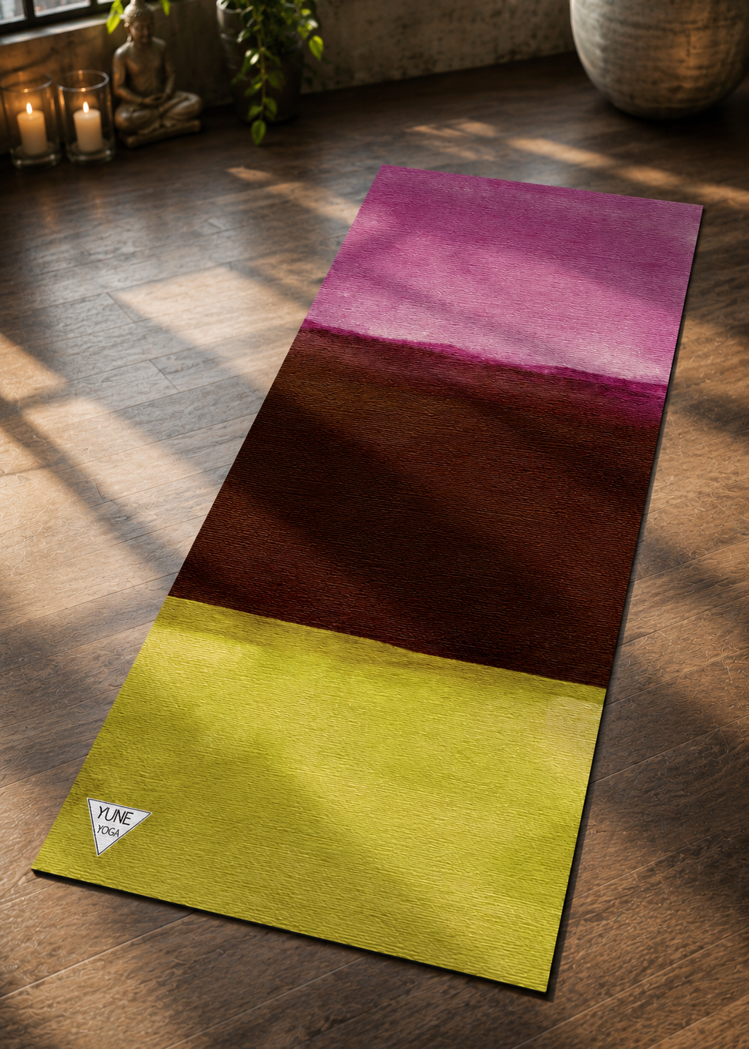 Hermes Yoga Mat – 6mm Eco-Friendly, Non-Slip & Cushioned | Yune Yoga