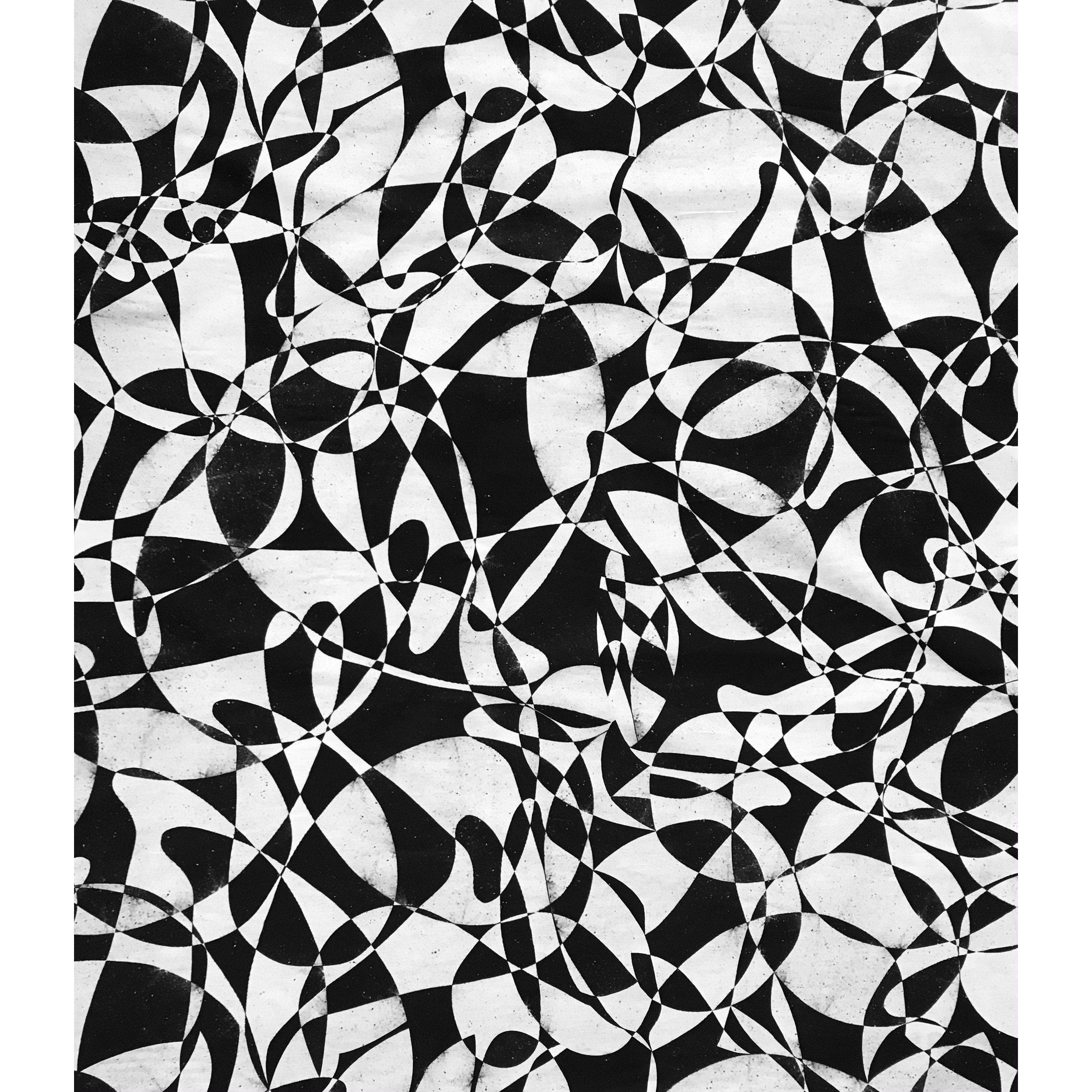 African Print, Stretch Cotton Satin Fabric- Black, White "Shattering the Glass Ceiling" Per Yard