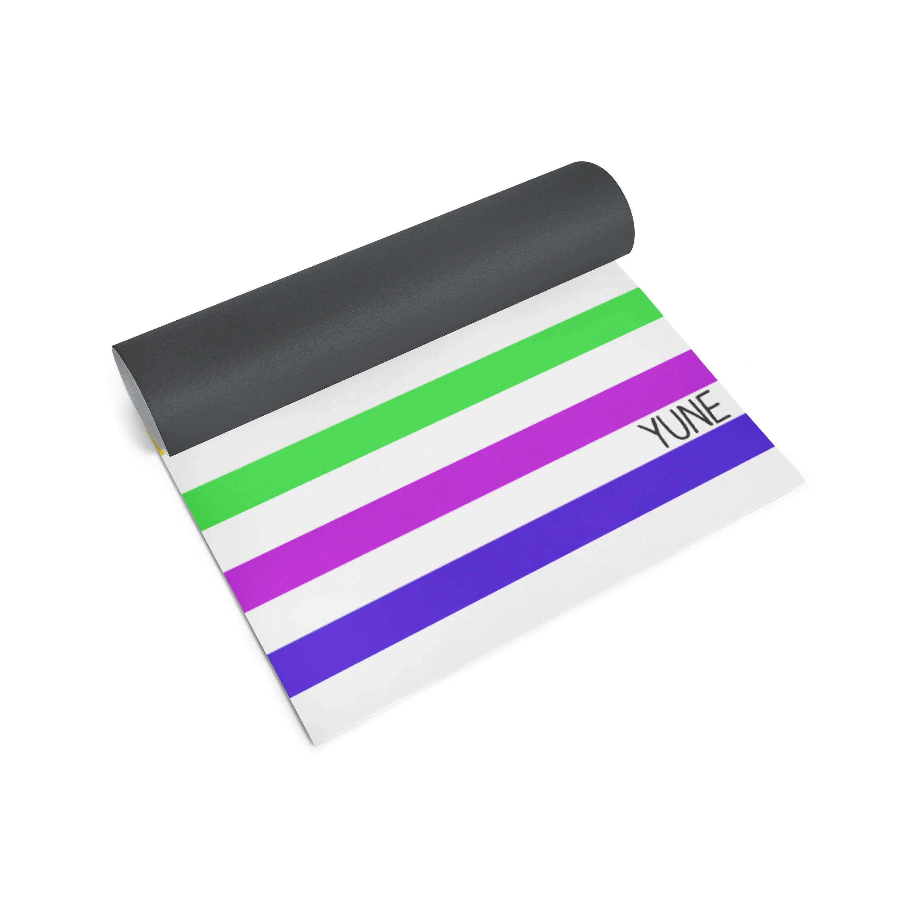 DY66 Yoga Mat — Good Vibes, Great Grip (Non-Slip & Cushioned)