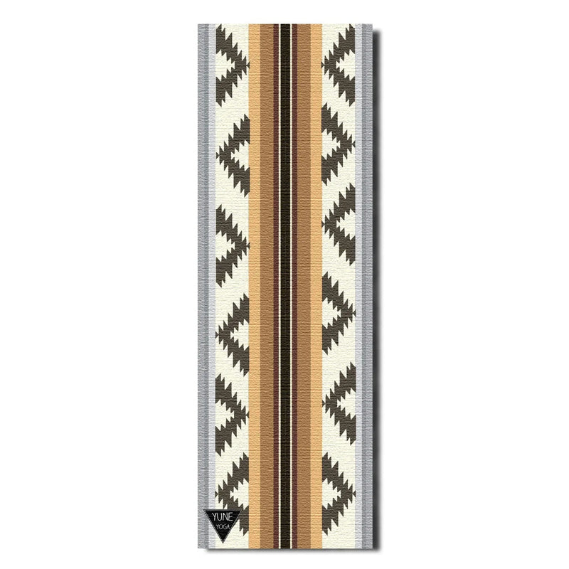 Bear Creek Sand Yoga Mat – 6 mm Extra Thick, Double-Sided Non-Slip, Eco-Friendly PER with Neutral Sand Tone Design | Yune Yoga