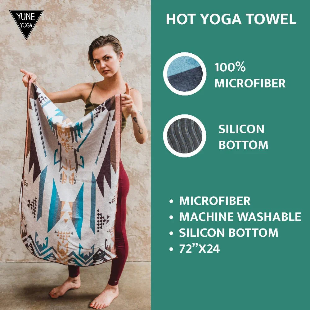 The Jagger Yoga Towel – Quick-Dry, Non-Slip, Eco-Friendly Hot Yoga Towel