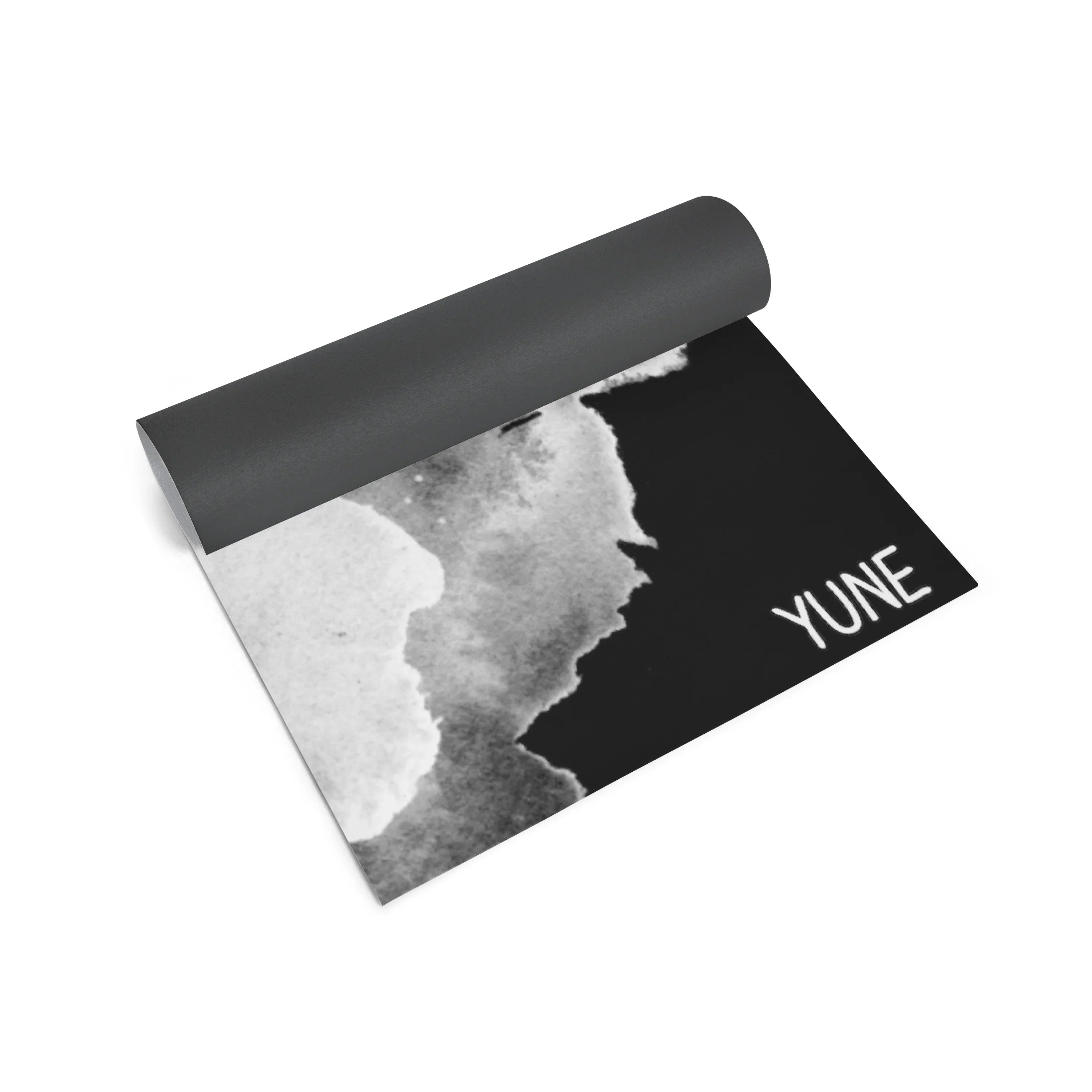 Black1 Yoga Mat – Non-Slip, Cushioned, Minimalist All-Black Design for Studio, Home & Outdoor Practice