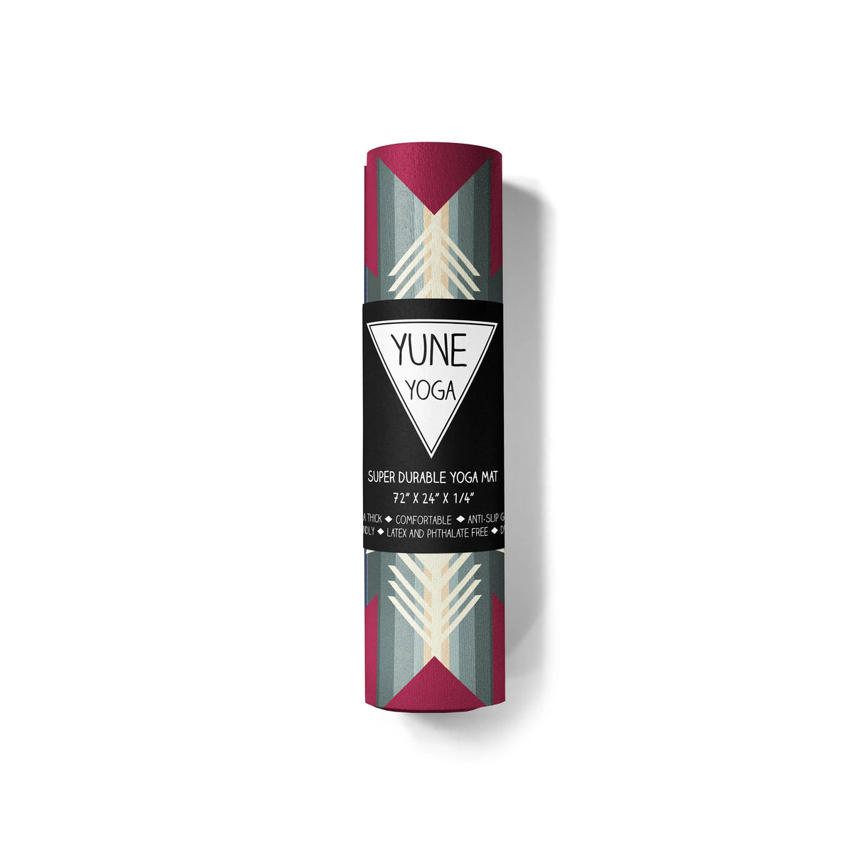 Buffalo Hills Lava Yoga Mat – 6mm Non-Slip, Eco-Friendly & Cushioned | Yune Yoga