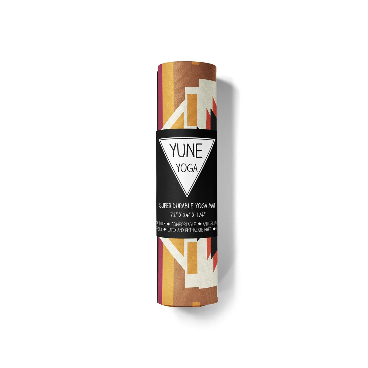 Coyote Falls Yoga Mat – 6 mm Extra Thick, Double-Sided Non-Slip, Eco-Friendly PER with UV-Printed Canyon Design | Yune Yoga