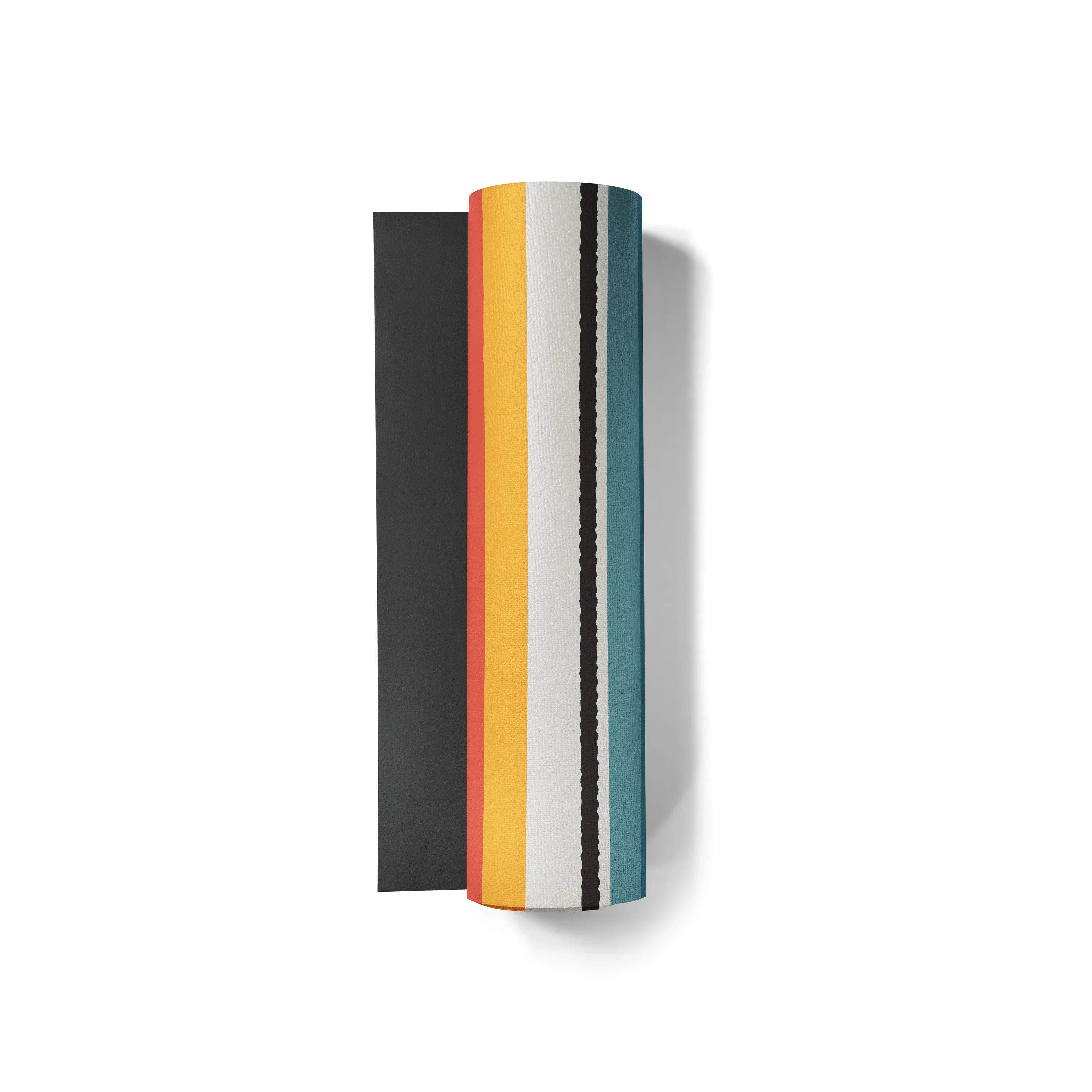 Elk Meadow Yoga Mat – 6 mm Extra Thick, Double-Sided Non-Slip, Eco-Friendly PER with Multi-Color Meadow Design | Yune Yoga