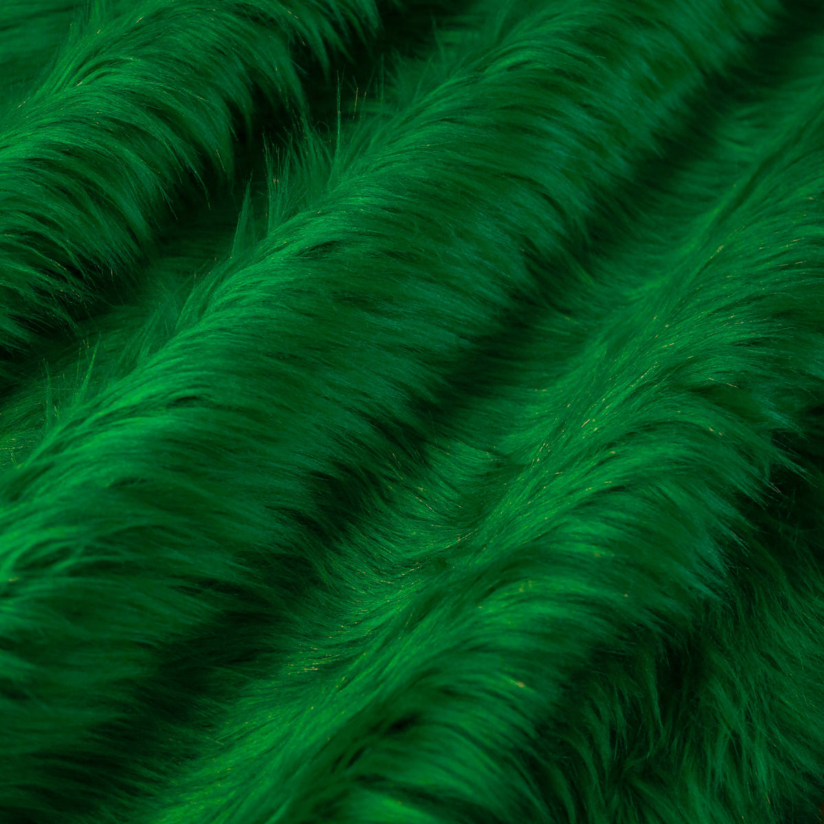 Faux Fur Fabric by the Yard – Shaggy Plush Long Pile, 60" Wide