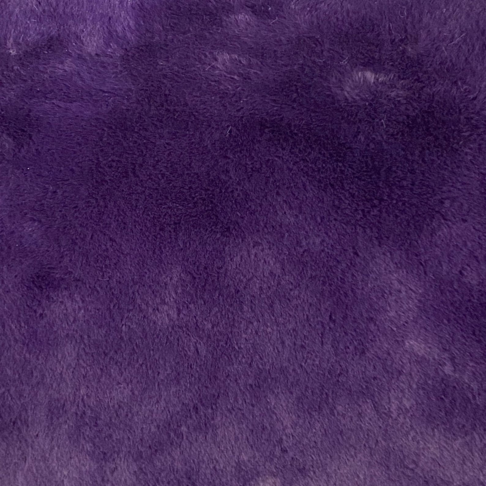 Rabbit Soft Plush Short Pile Faux Fur Fabric