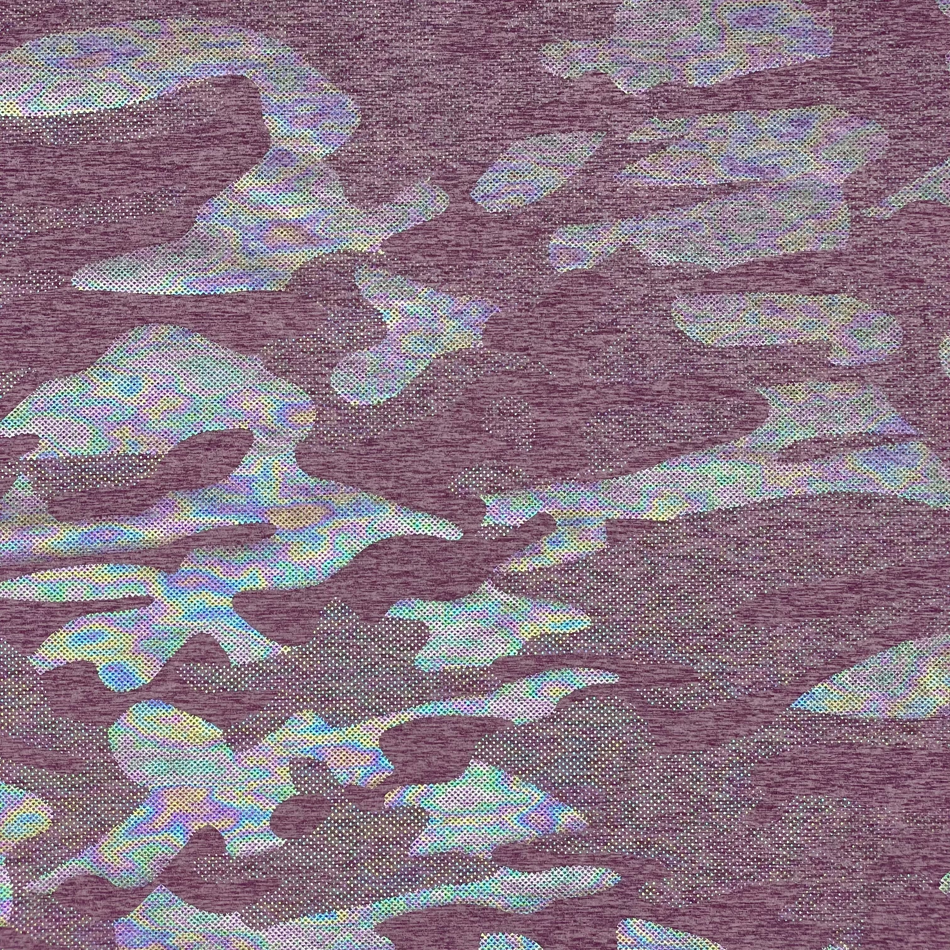 GI Jane Foil Printed EcoDelish Fabric | Blue Moon Fabrics