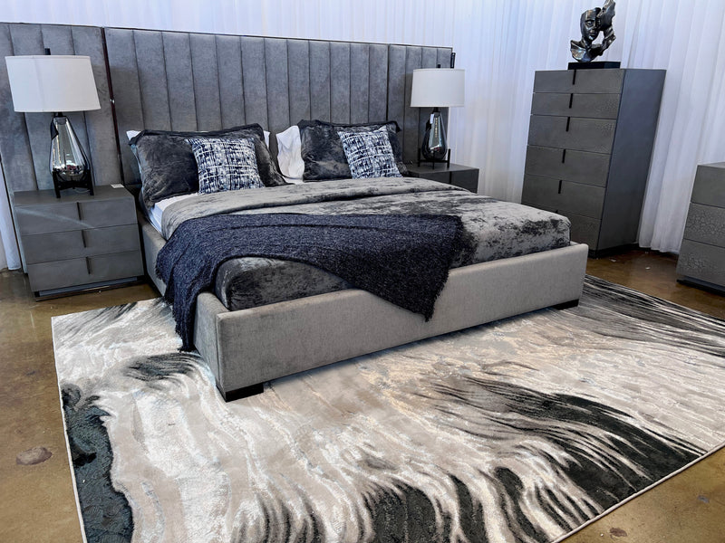 Color-Shift Foldable Flat Weave Area Rug - Shifting Hues Design - Versatile Indoor/Outdoor Rug - Power Loomed - Durable Polypropylene/Polyester Blend - Made in Turkey - Soft and Resilient