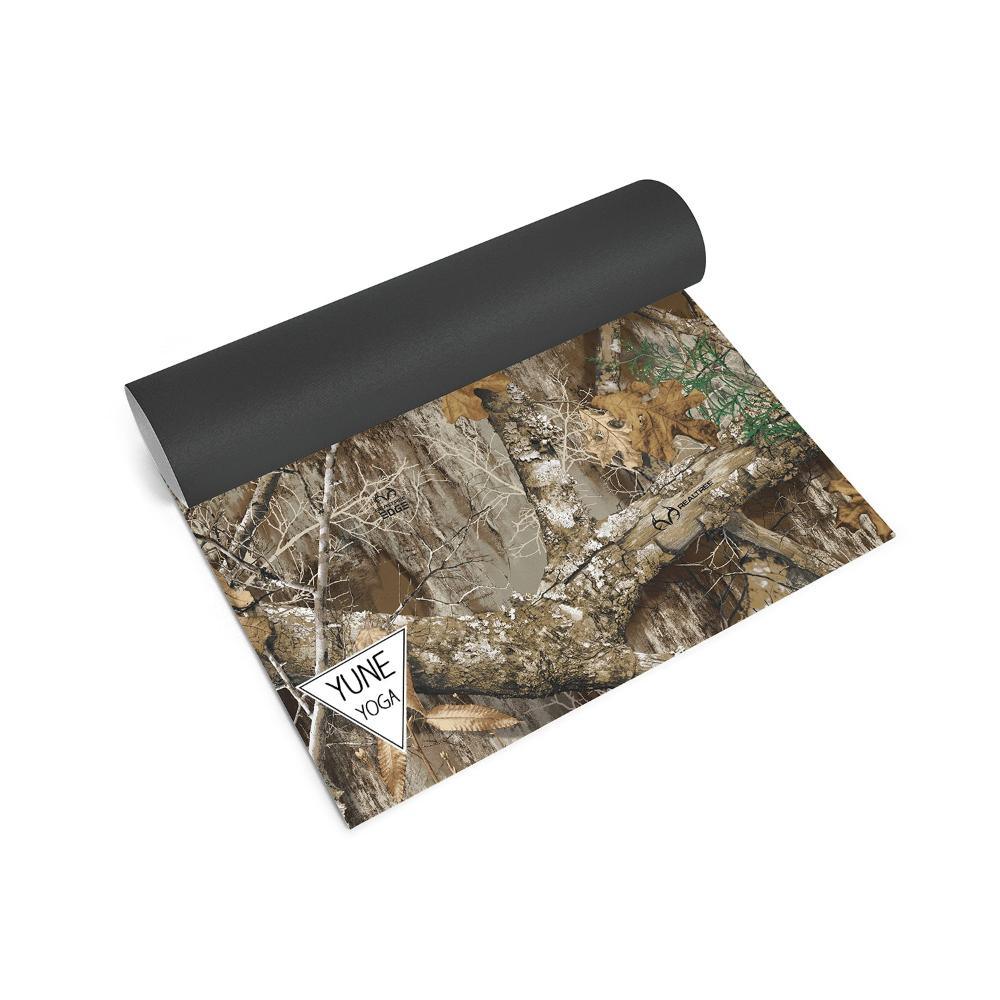 Realtree x Yune Yoga Edge Pattern Mat – Eco-Friendly, Non-Slip, 6mm PER Yoga Mat