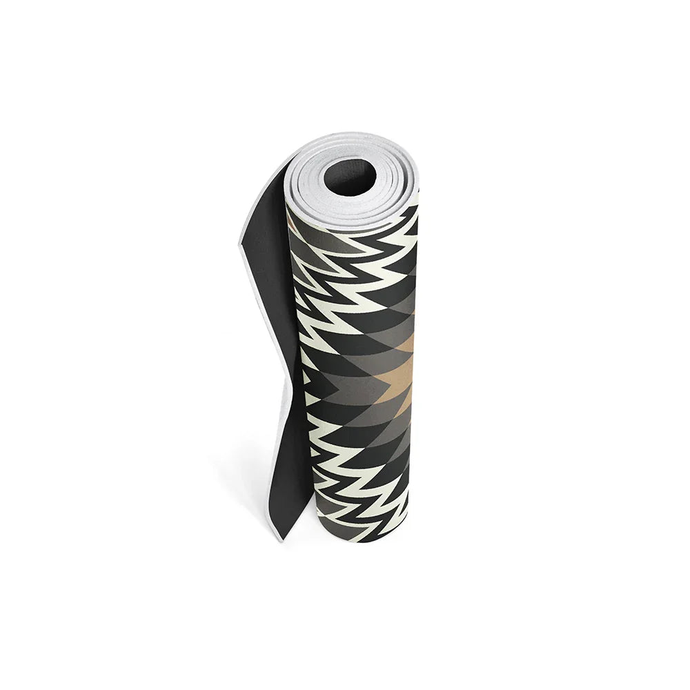 Red Rocks Sands Yoga Mat – 6 mm Extra Thick, Double-Sided Non-Slip, Eco-Friendly PER with UV-Printed Desert Design | Yune Yoga