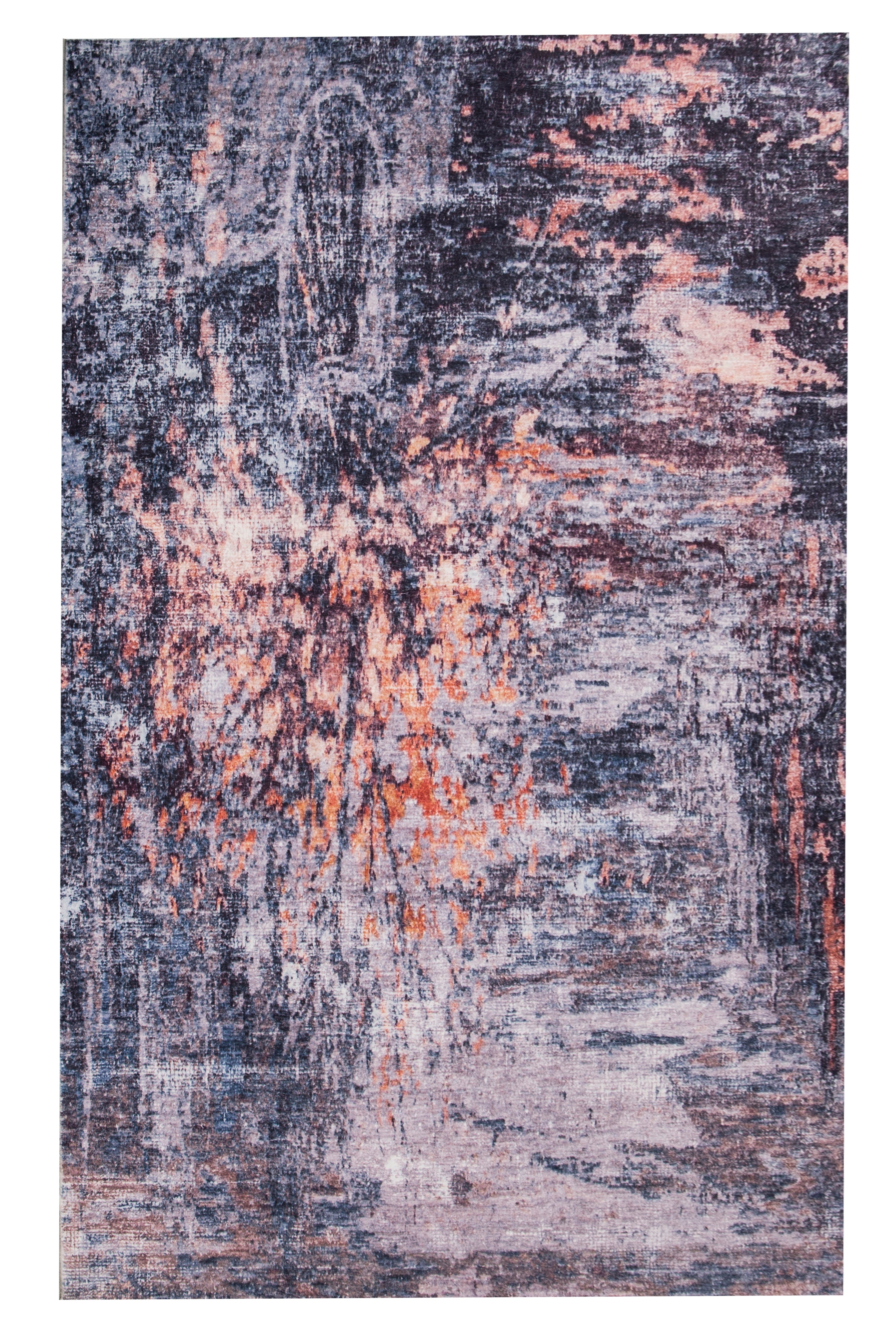 Foldable Anti-Slip Polyester Area Rug | Style# SHAH-23 - Elevate Your Space