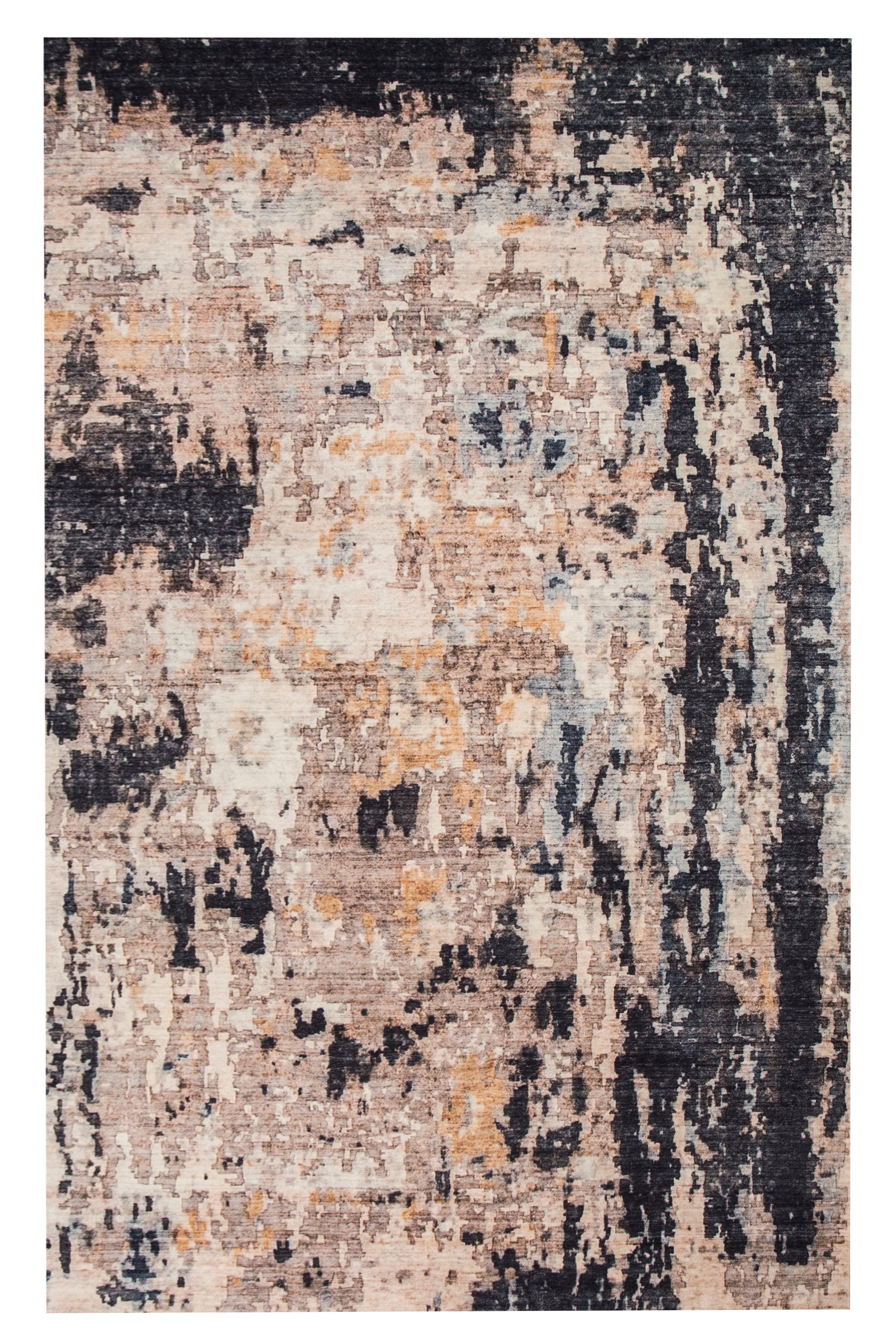 Foldable Anti-Slip Polyester Area Rug | Style# SHAH-24 - Elevate Your Space