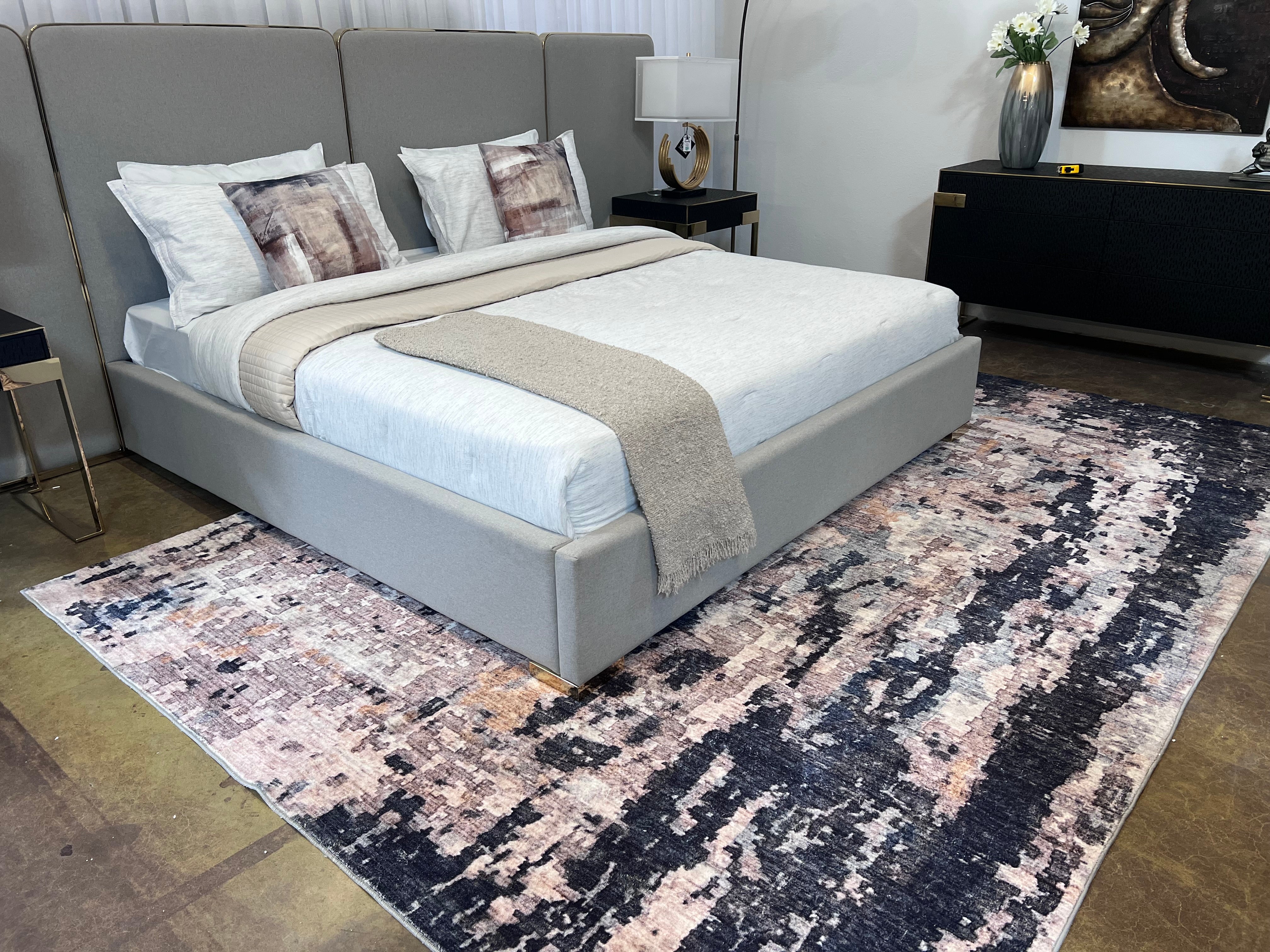 Foldable Anti-Slip Polyester Area Rug | Style# SHAH-24 - Elevate Your Space