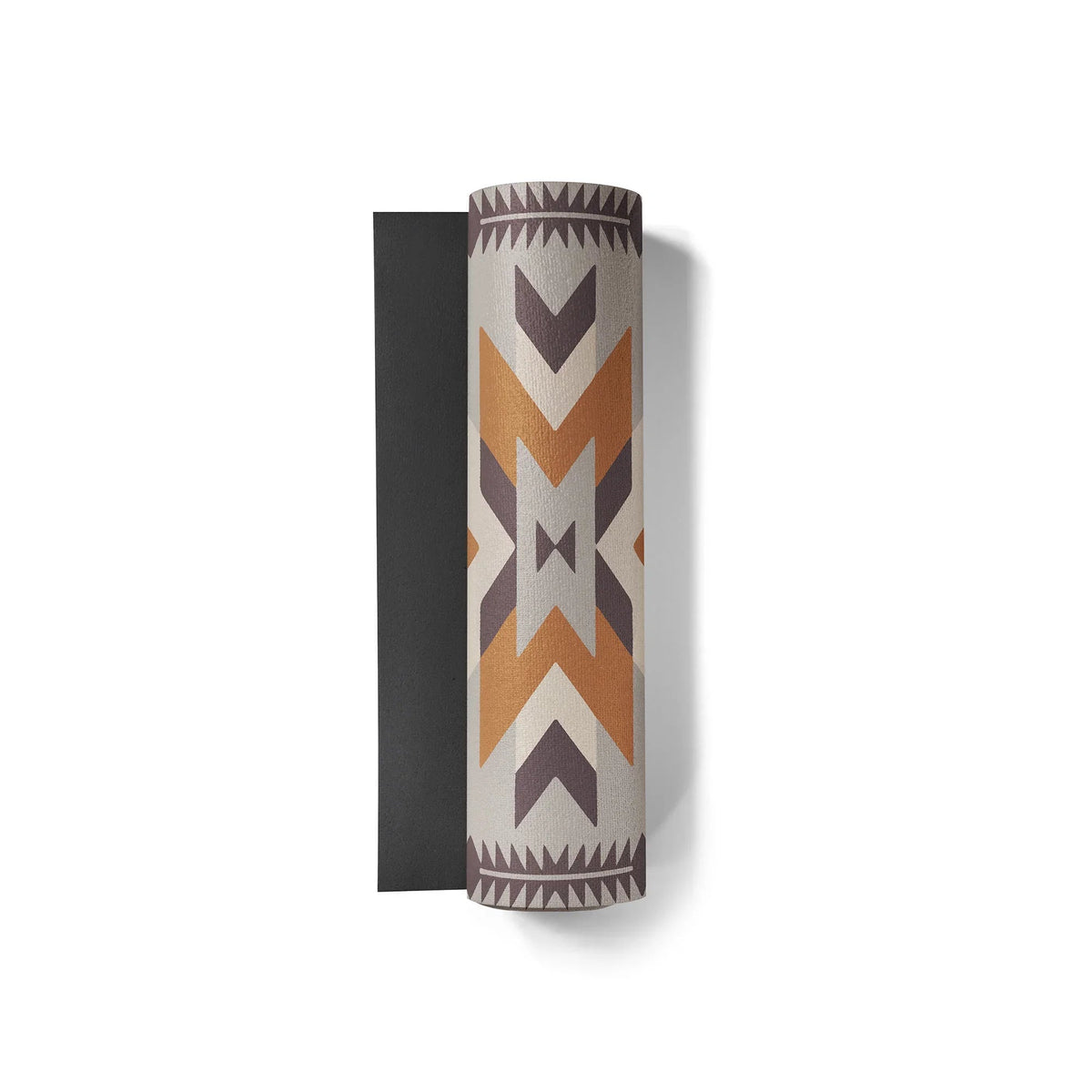 Teton Canyon Yoga Mat – 6 mm Extra Thick, Double-Sided Non-Slip, Eco-Friendly PER with Multi-Color Canyon Stripe Design | Yune Yoga