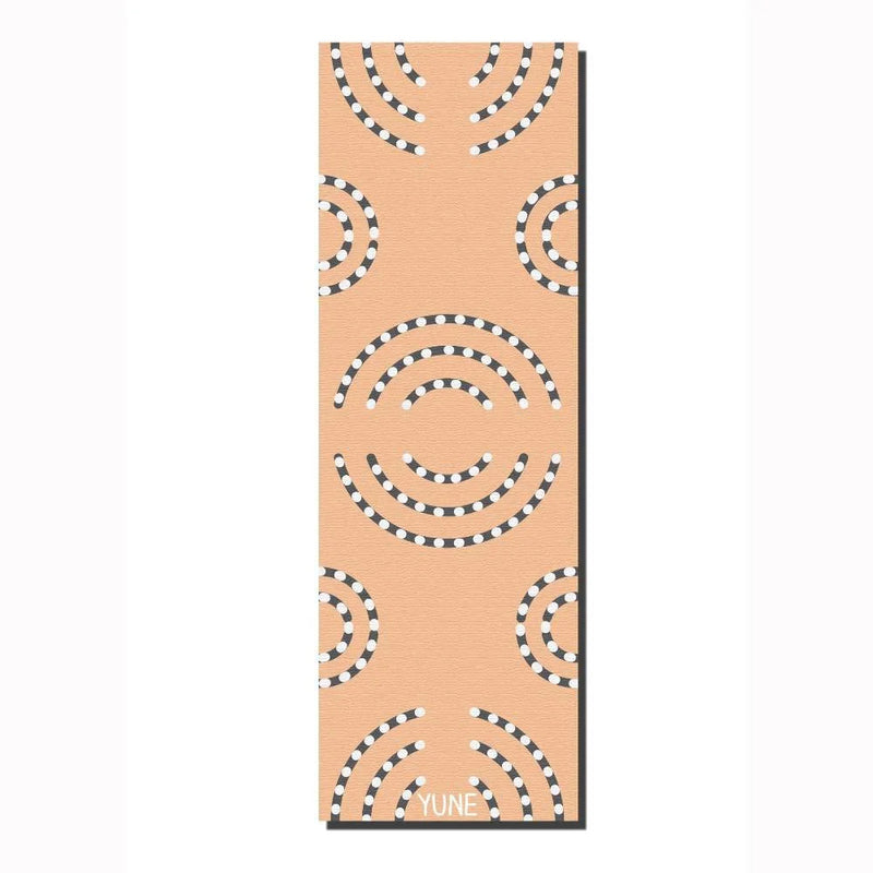 CE58 Tan 6mm Non-Slip Yoga Mat | Cushioned Grip, Easy-Clean PER | Yune Yoga