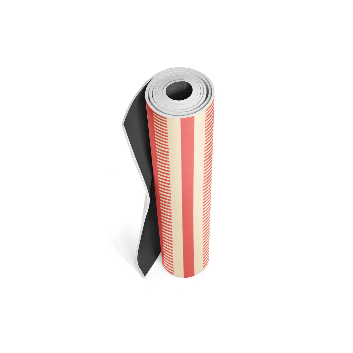 Raliegh Yoga Mat – 6mm Eco-Friendly, Non-Slip Striped Cushion for Home, Studio & Travel