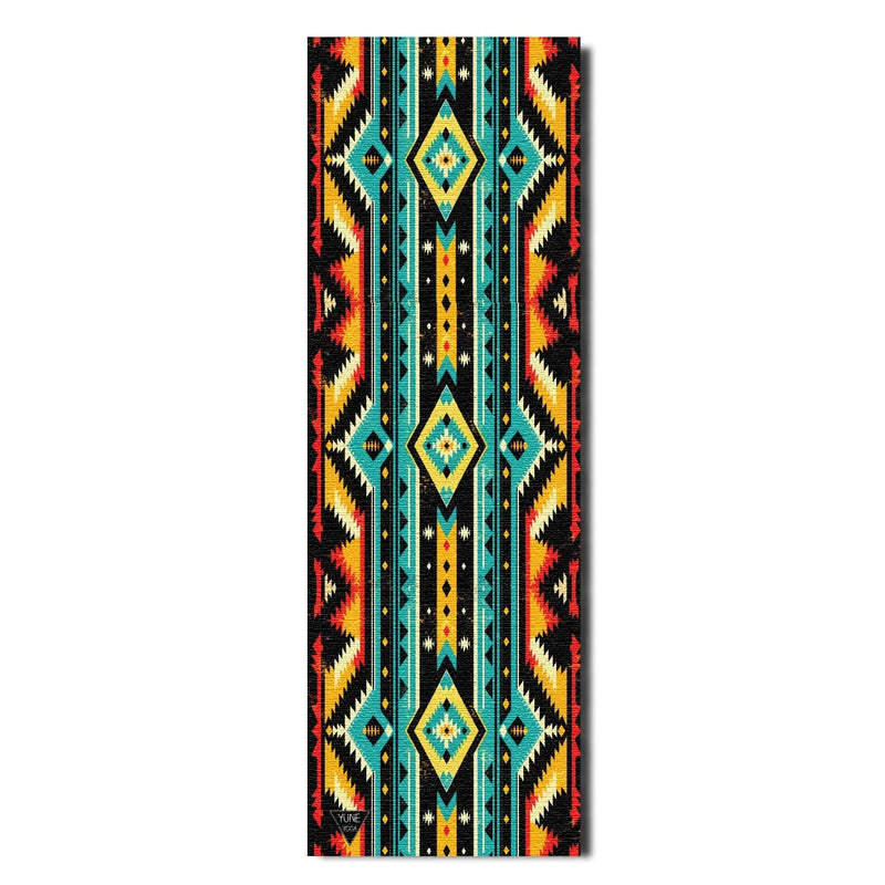 Wolfs Eye Yoga Mat – 6 mm Extra Thick, Double-Sided Non-Slip, Eco-Friendly PER with UV-Printed Design | Yune Yoga
