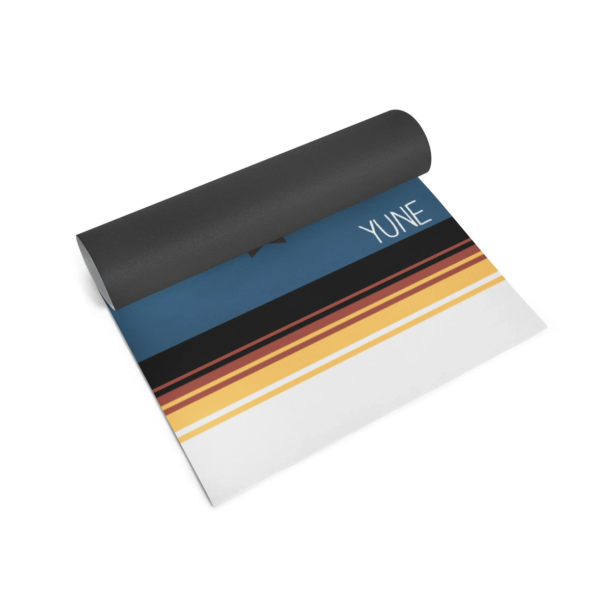 Nelson Yoga Mat – 6 mm Extra Thick, Non-Slip Eco-Friendly PER with Striped UV-Printed Design | Yune Yoga