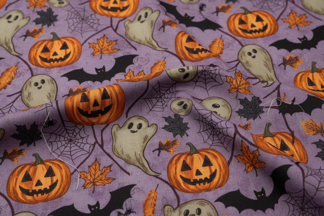 Spooky Halloween Lace Fabrics for Decor & Crafts