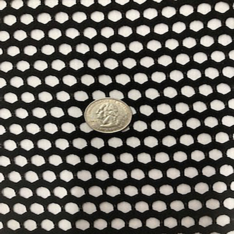 Perforated Pentagon 2-Way Polyester Spandex Fabric | Spandex Palace