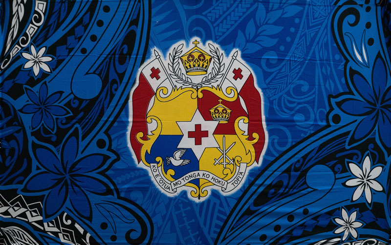 Kingdom of Tonga Seal Tiare  Sarong