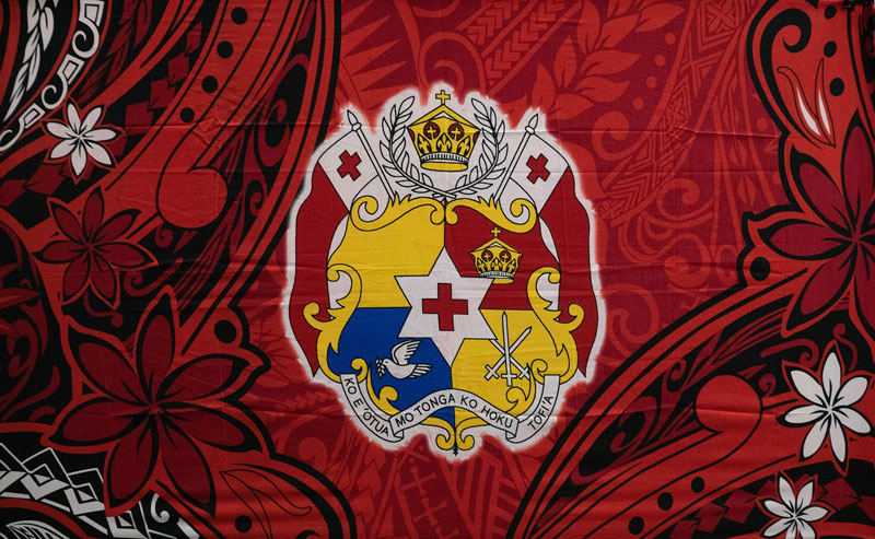 Kingdom of Tonga Seal Tiare  Sarong