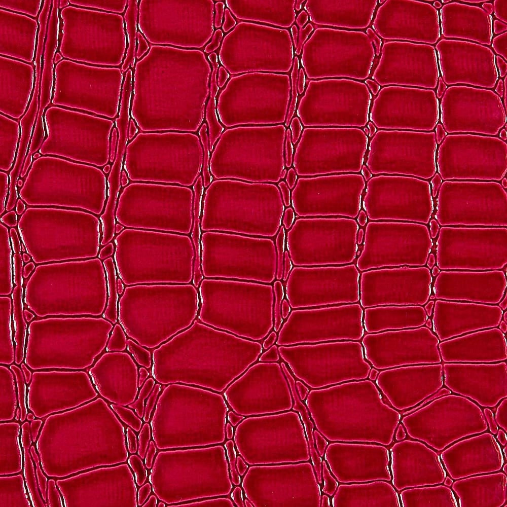 Faux Crocodile Vinyl Fabric