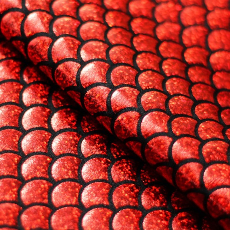 Mermaid Scale Spandex Fabric