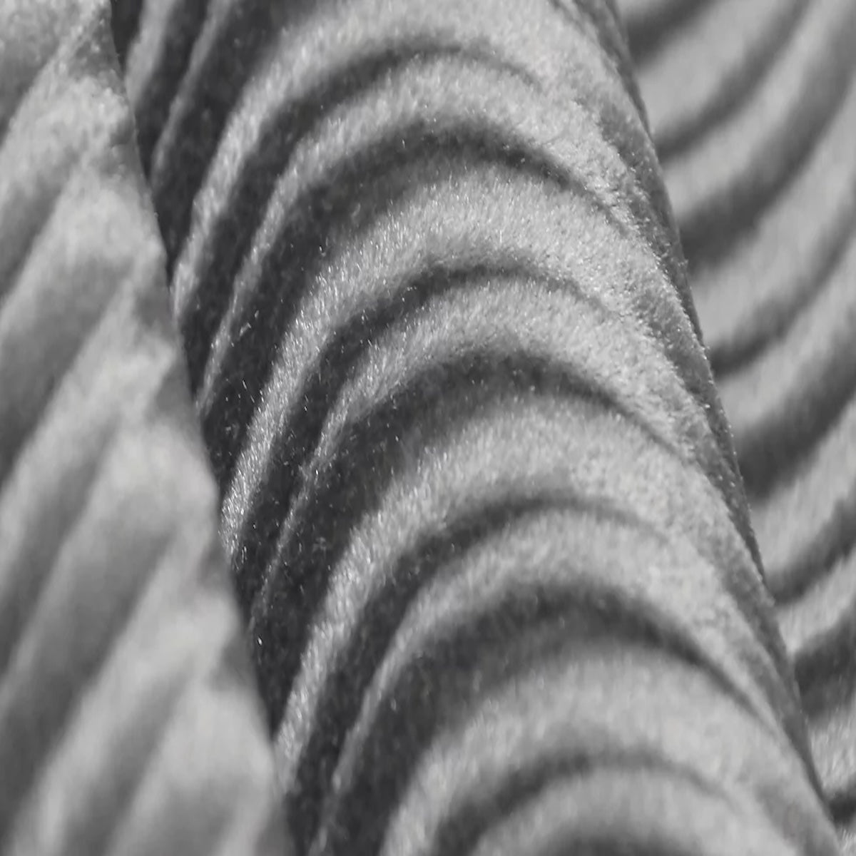 Swirl Velvet Flocking Fabric