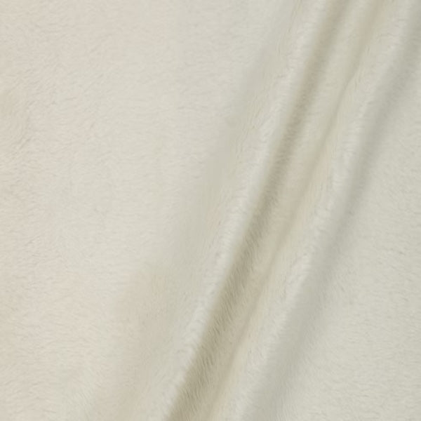 Smooth Minky Faux Fur Fabric