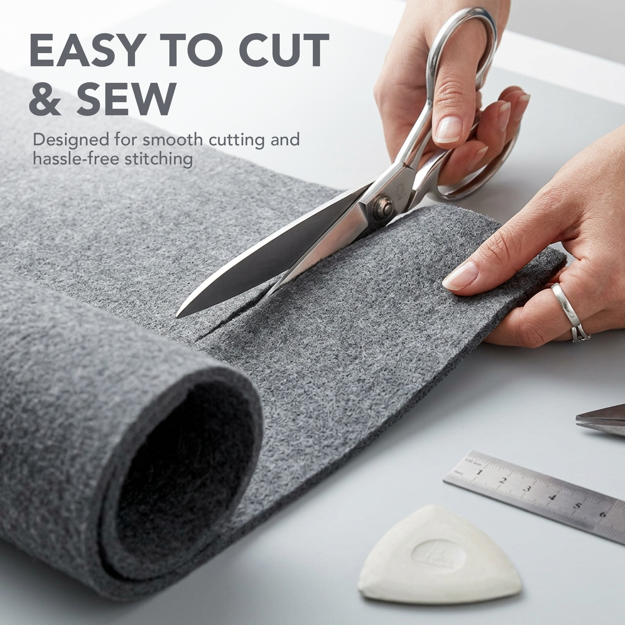 3.2mm Thick Soft Acrylic Felt Fabric – 60" Wide | FabricLA