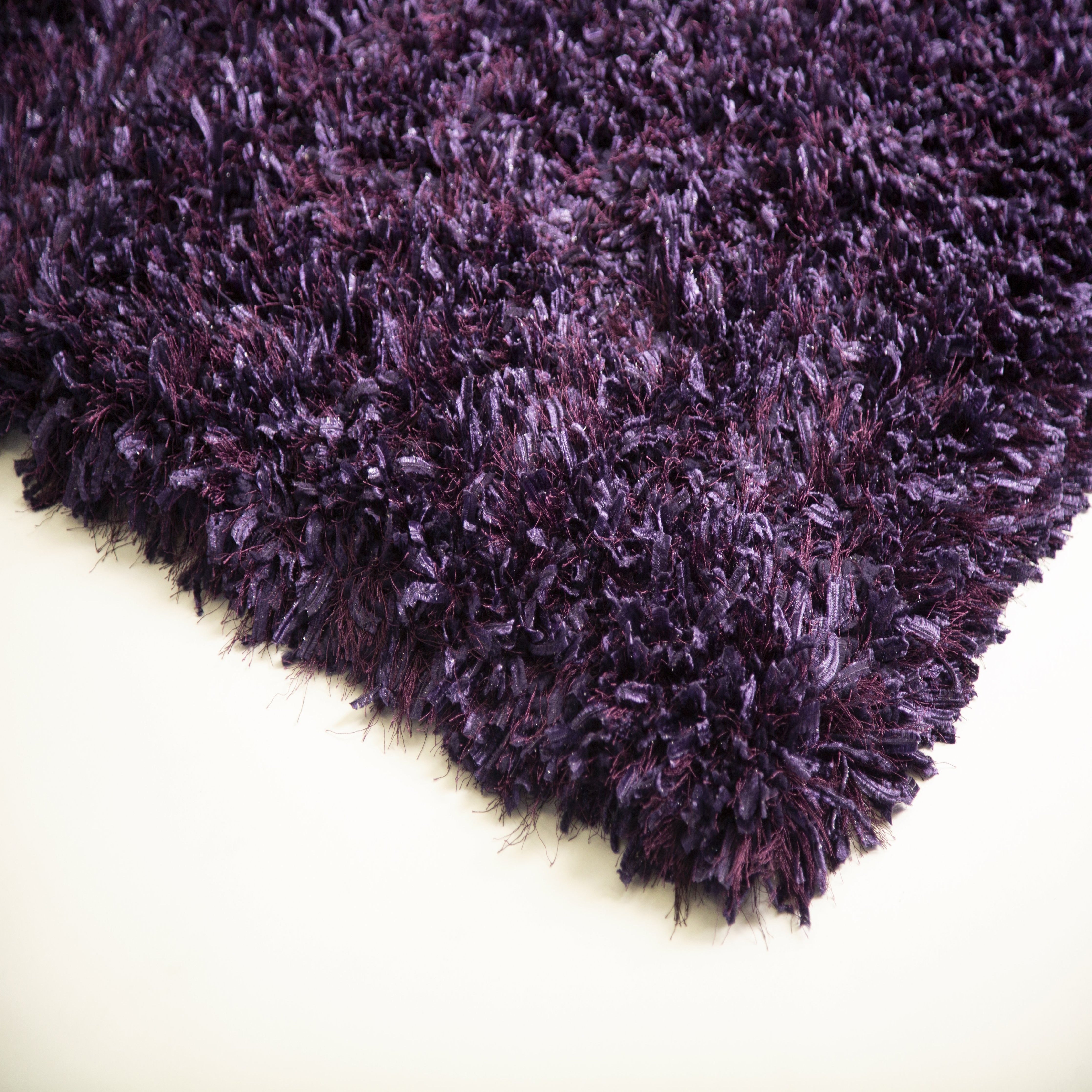Hand-Tufted Luxe Shag Plush Rug