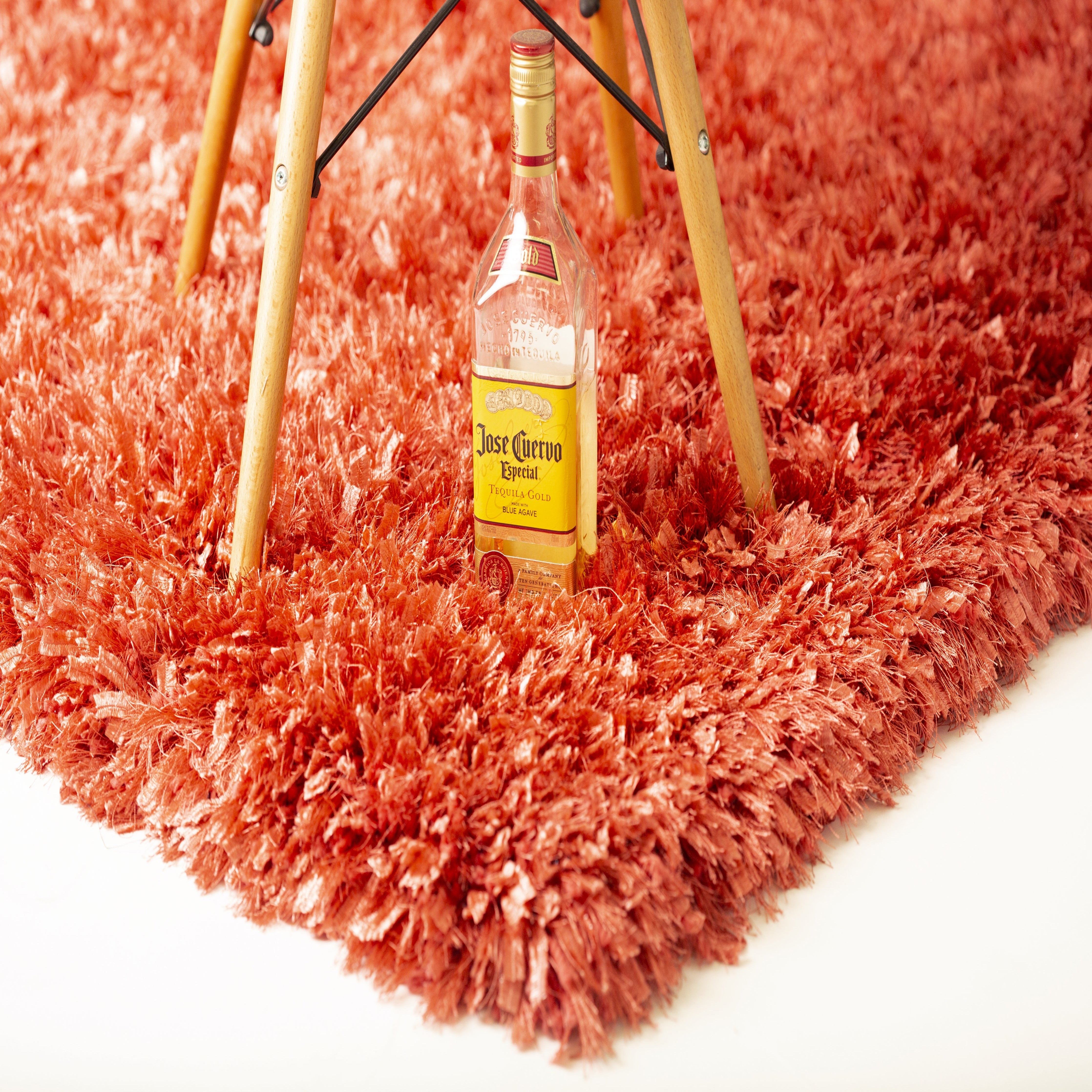 Hand-Tufted Luxe Shag Plush Rug