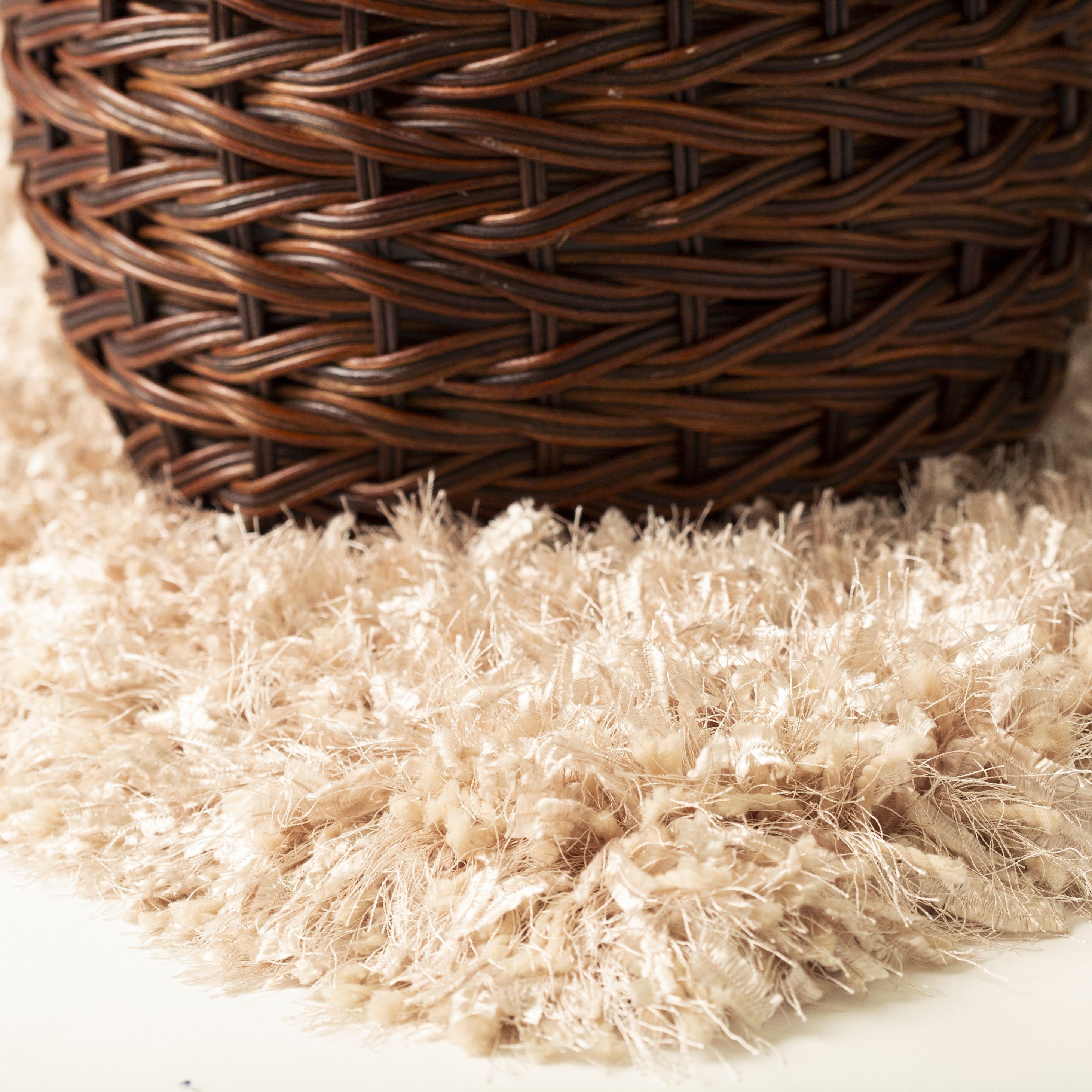 Hand-Tufted Luxe Shag Plush Rug