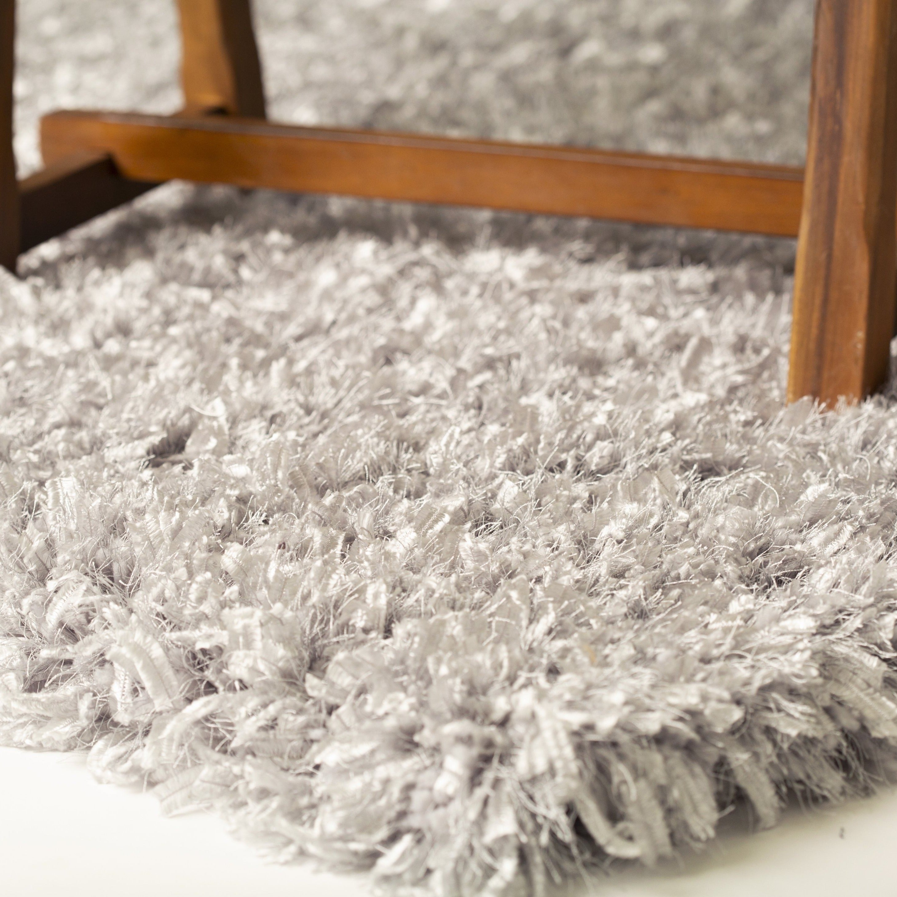 Hand-Tufted Luxe Shag Plush Rug