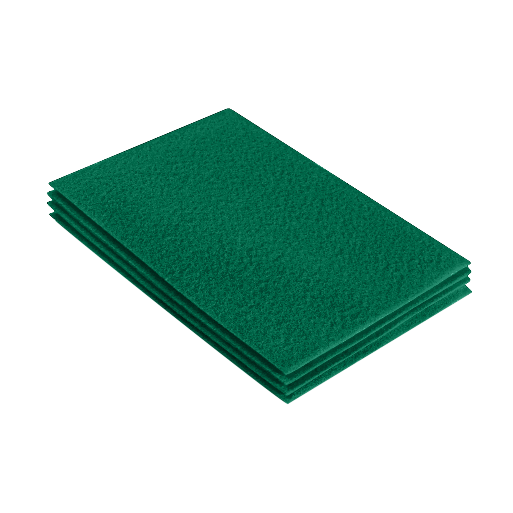 Acrylic Felt Sheet Packs 9"X12" | Kelly Green